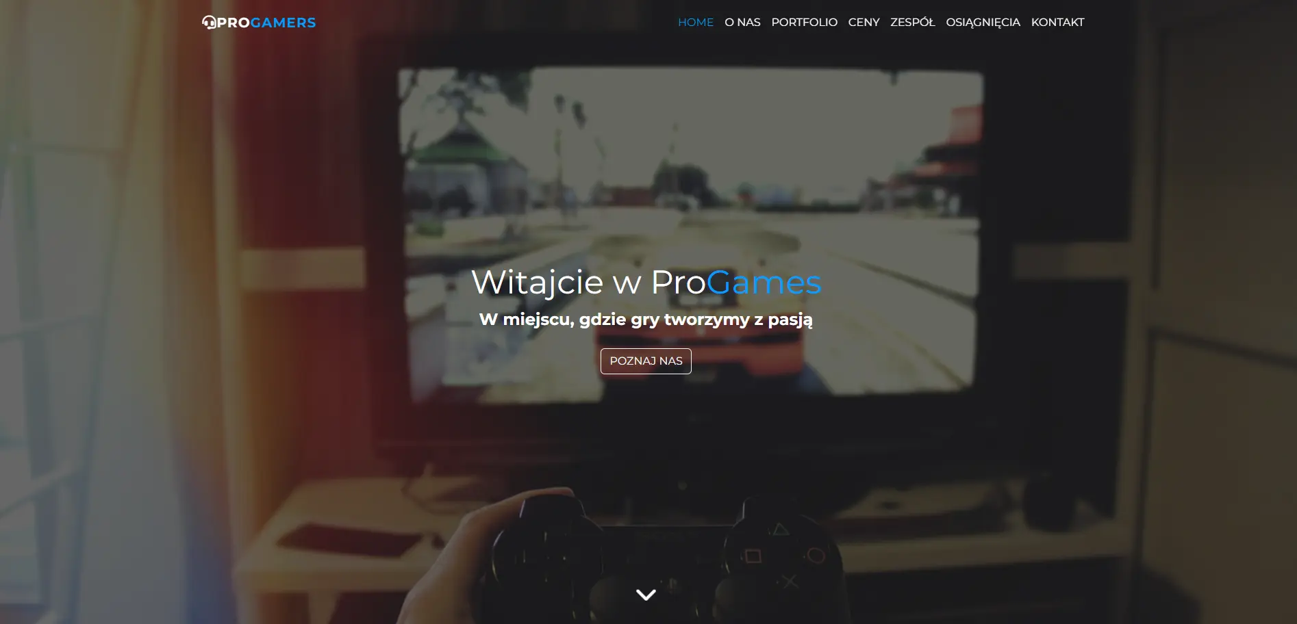 Gaming Company Website